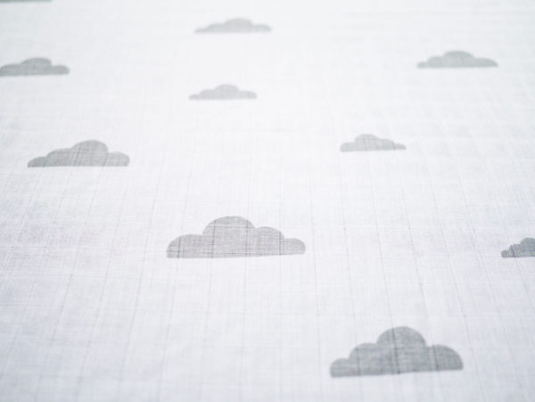 Gauze Baby Blanket: Clouds