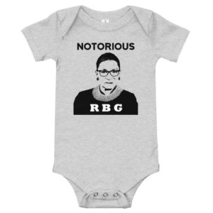 Notorious RBG Baby Bodysuit