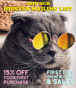 join our hipster mailing list