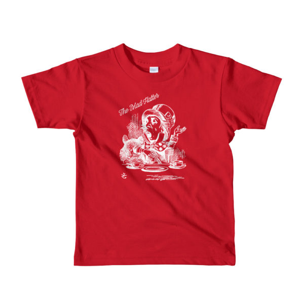 The Mad Hatter T-Shirt for Kids (2-6 years) - Red