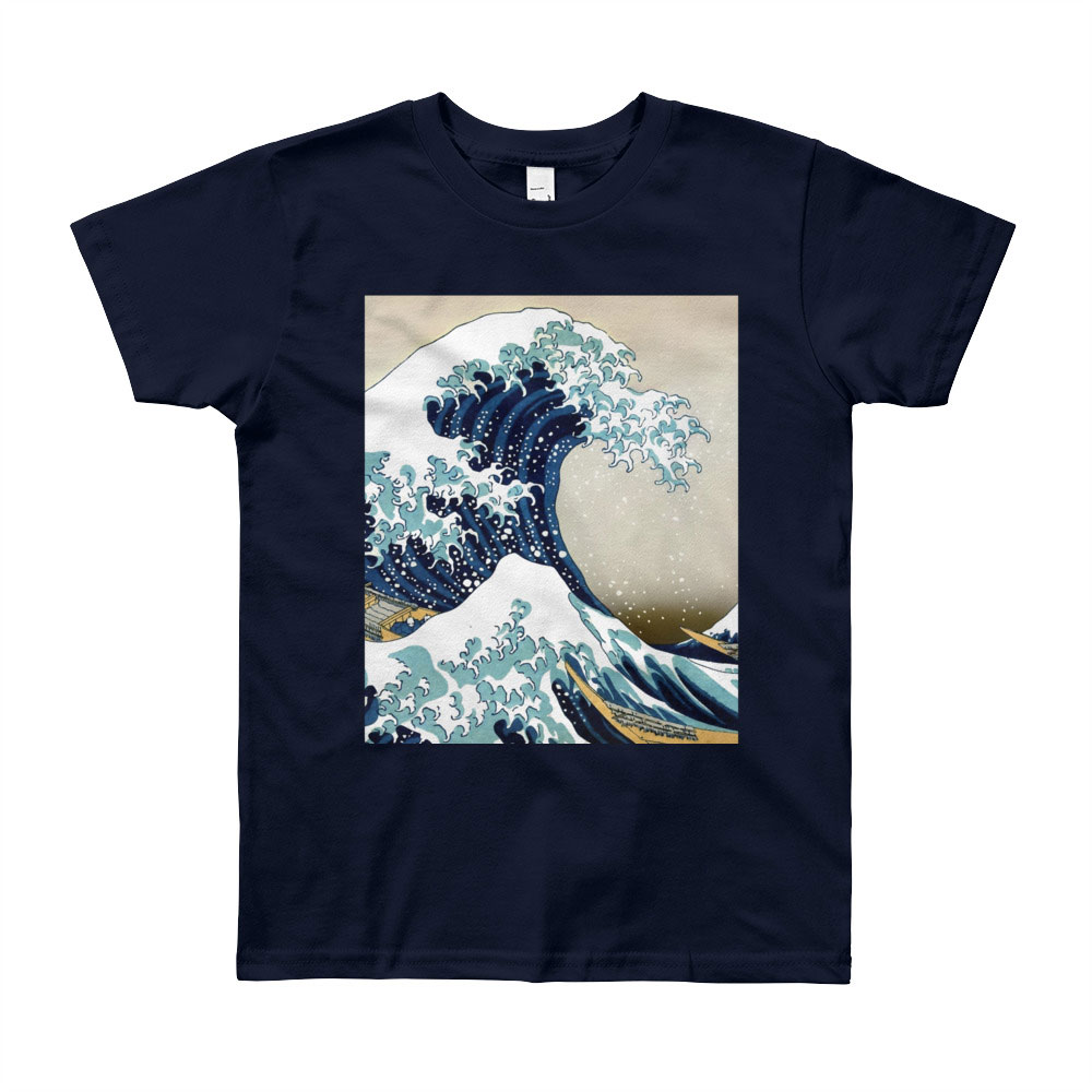 the great wave tee shirt