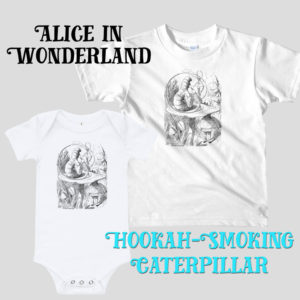 Caterpillar Baby Bodysuit (Alice in Wonderland)