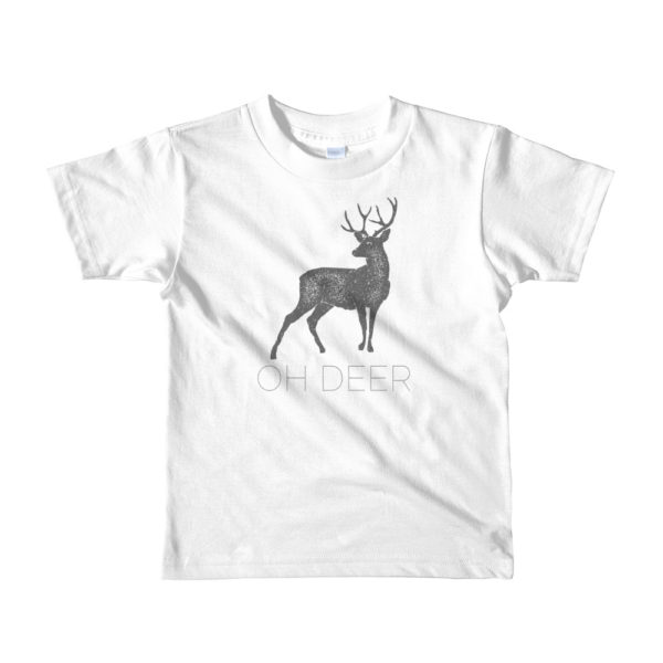 Oh Deer Kids T-Shirt (Ages 2-6) - White