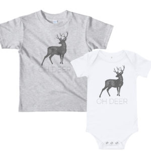 Oh Deer Toddler Tees & Baby Bodysuits
