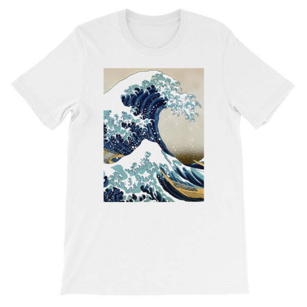 The Great Wave Off Kanagawa Matching Shirts - White