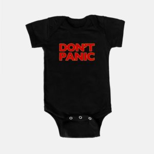 Hitchhiker’s Guide DON’T PANIC Toddler Tees & Onesies