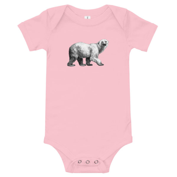 Polar Bear Onesie - Pink