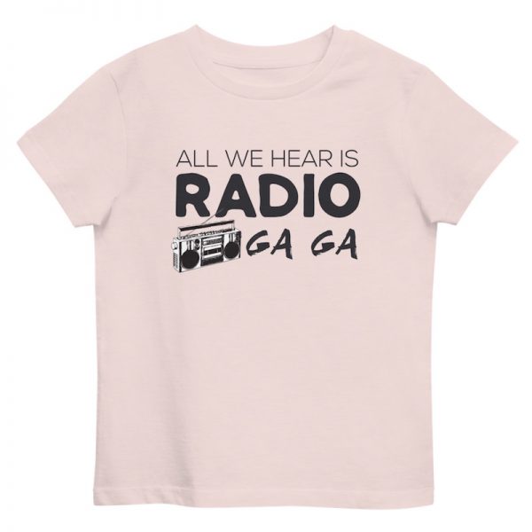 Radio Ga Ga Kids Tee - Candy Pink