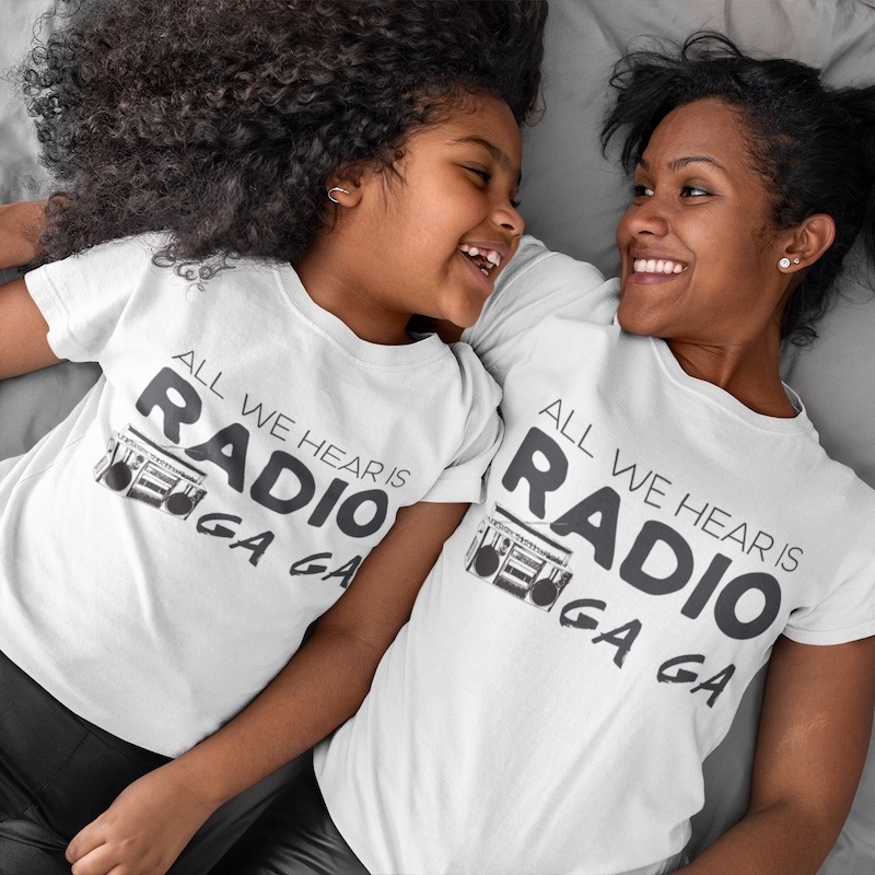 T-shirt Radio Ga Ga pour enfants