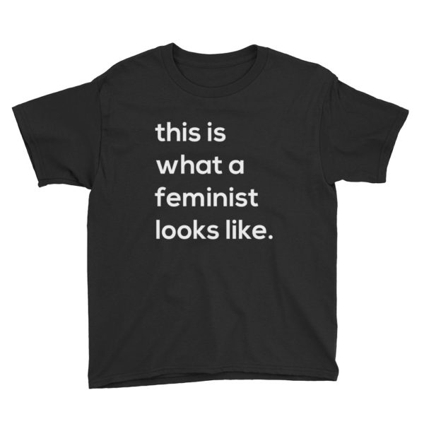 this is what a feminist looks like shirt - Kids Black