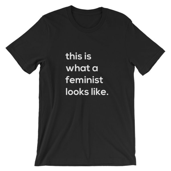 this is what a feminist looks like - black