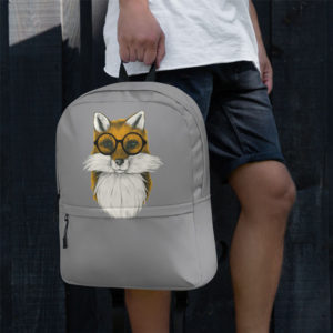 Hipster Fox Backpack