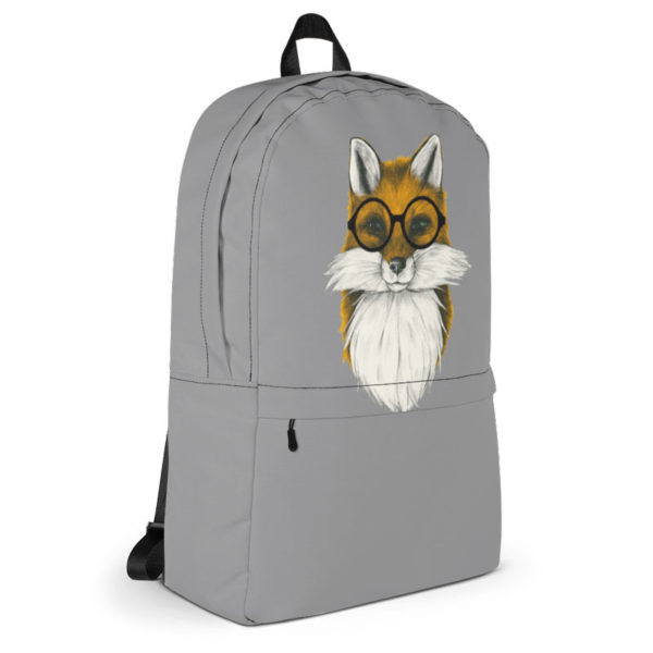 Hipster Fox Backpack - Right