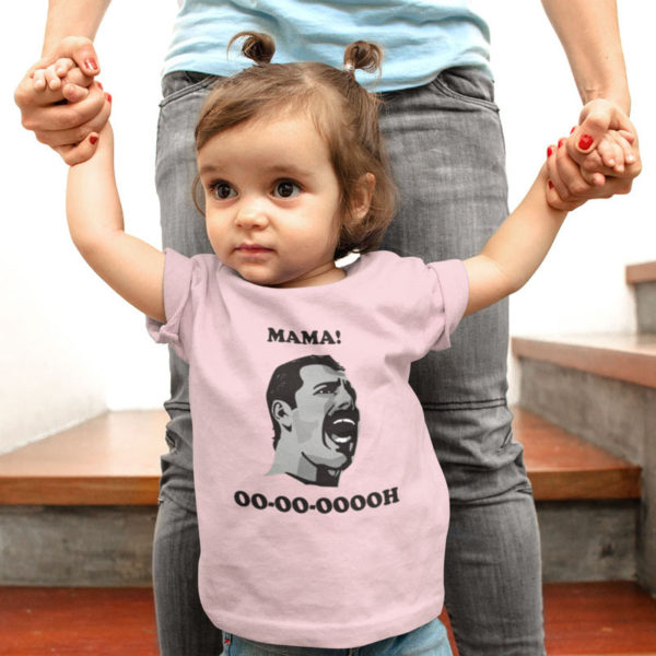 Freddie Mercury MAMA toddler tee
