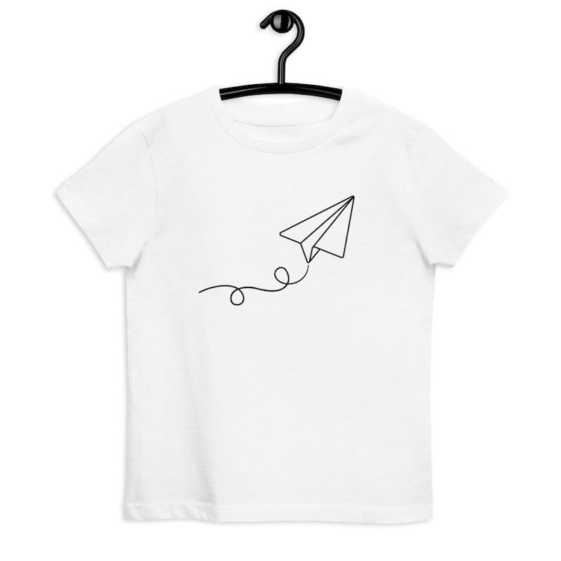 MyPilotStore Kids Paper Plane T-Shirt