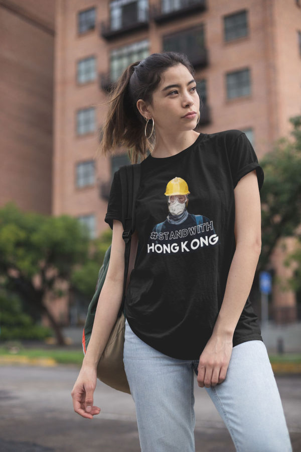 Stand with Hong Kong Face Mask Protestor Shirt