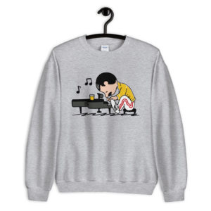 Freddie Mercury Peanuts Sweatshirt