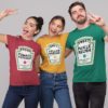 Ketchup, Mustard and Relish Shirts - models