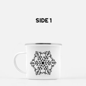 Snowflake Campfire Mug