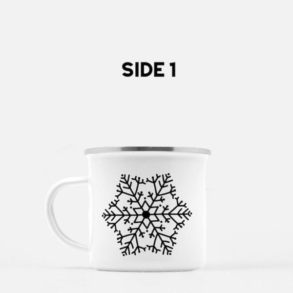 Snowflake Campfire Mug 1