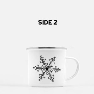 Snowflake Campfire Mug