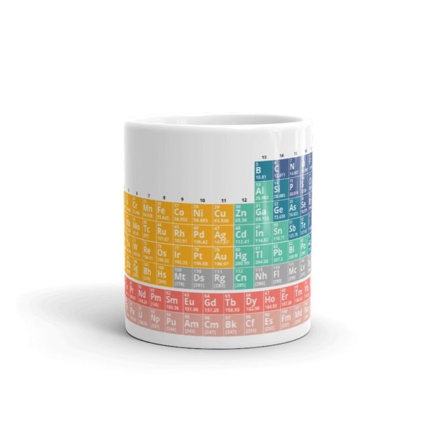Periodic Table Mug - front view