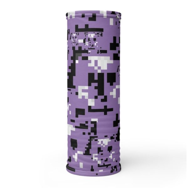 Anti Surveillance Neck Gaiter - purple tube