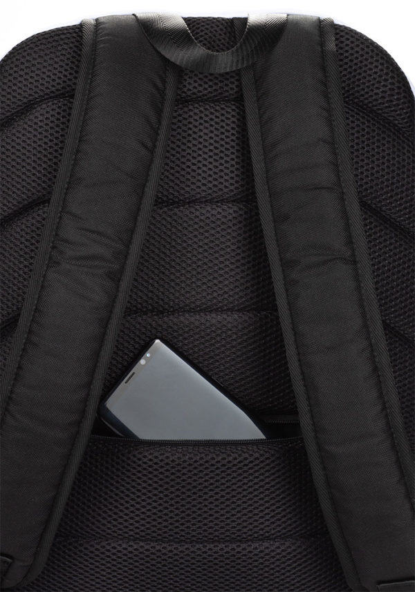 minimalist backpack hidden pocket