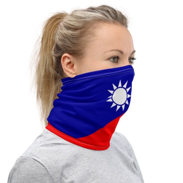 Taiwan Flag Neck Gaiter - right