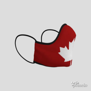 Canadian Maple Leaf Face Mask