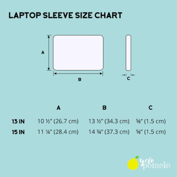 Laptop Sleeve Size Chart