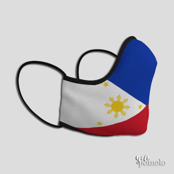 Philippines Flag Face Mask - right