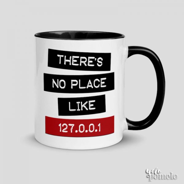 There's No Place Like 127.0.0.1 Mug - right