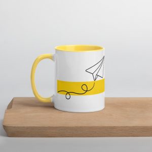 Personalized Paper Plane Mug