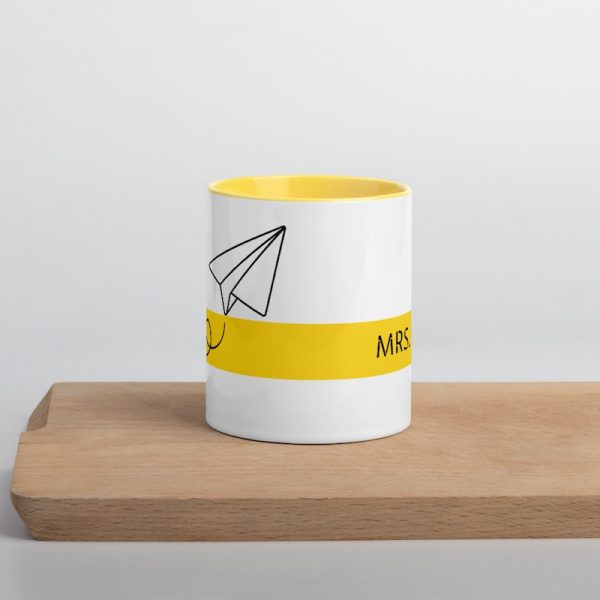 Personalized Paper Plane Mug - middle
