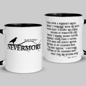 Mug à café Quoth the Raven Nevermore