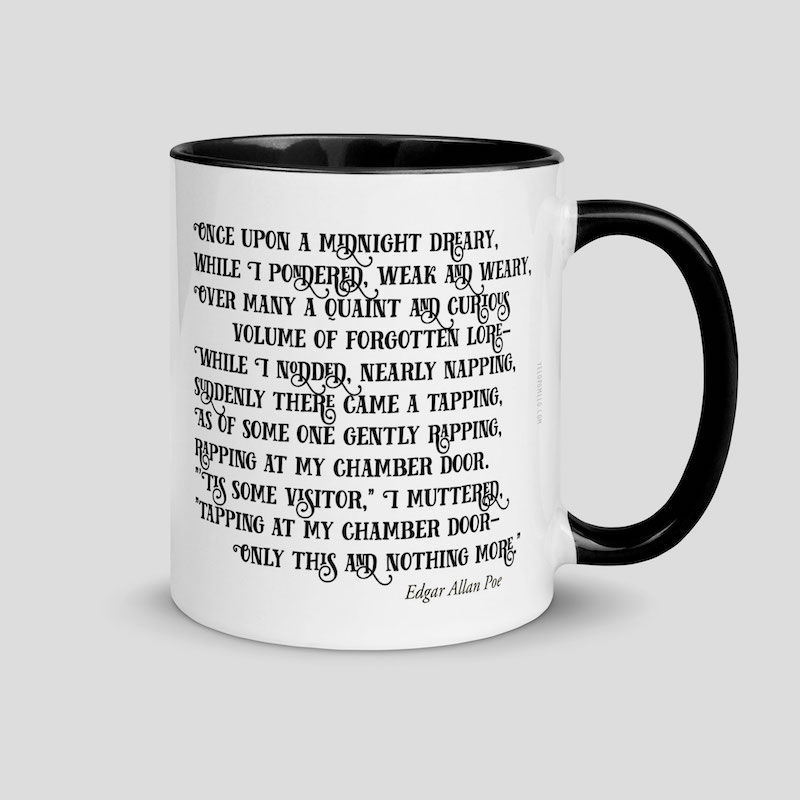 Quoth the Raven Nevermore Mug