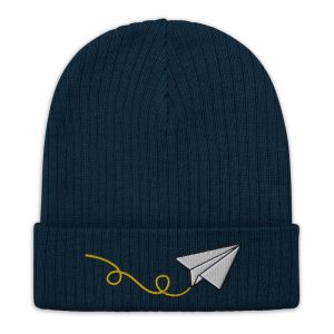 Paper Plane Beanie (Recycled Material)
