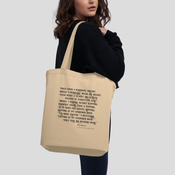 Quoth The Raven Nevermore Tote Bag - Model