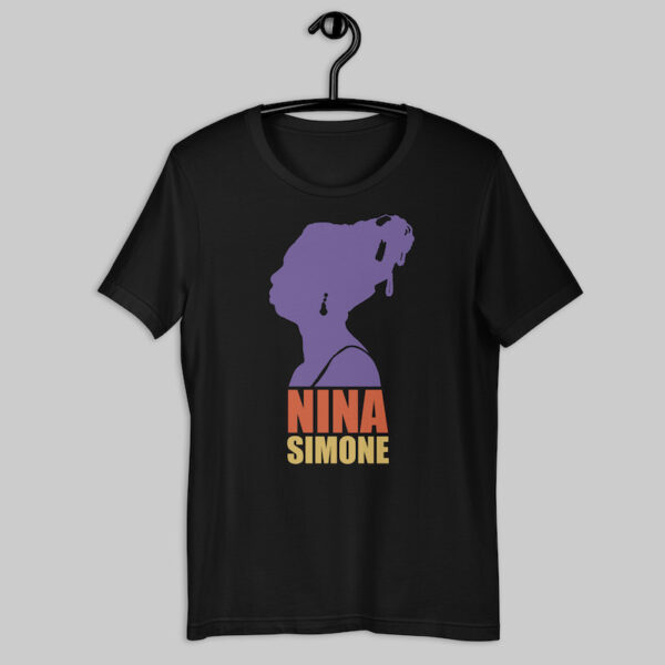 Nina Simone Shirt - Black
