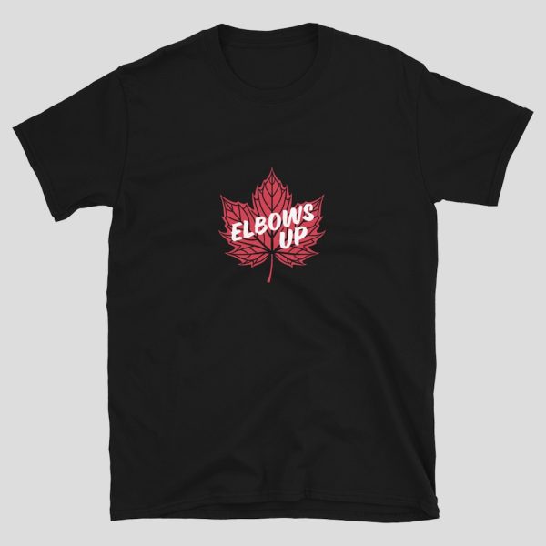 Elbows Up T-Shirt - black