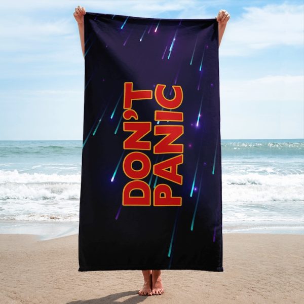 Don't Panic Towel, galactic style